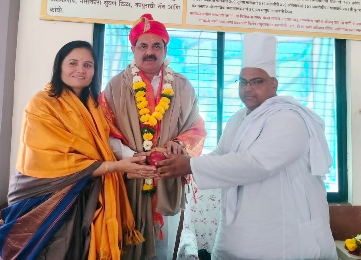 रणाईचे येथील श्री.चक्रधर स्वामी महाराज मंदिरासाठी सतत योगदान देणार- आ.अनिल पाटील